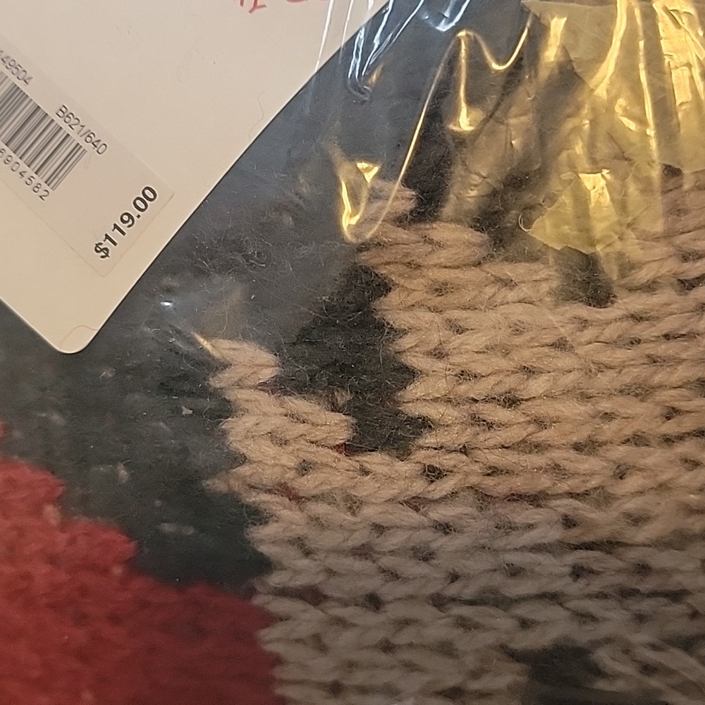 Lucky Brand Aztec Wool Novelty Crew Sweater NWT S M L XL XXL - Picture 2 of 10